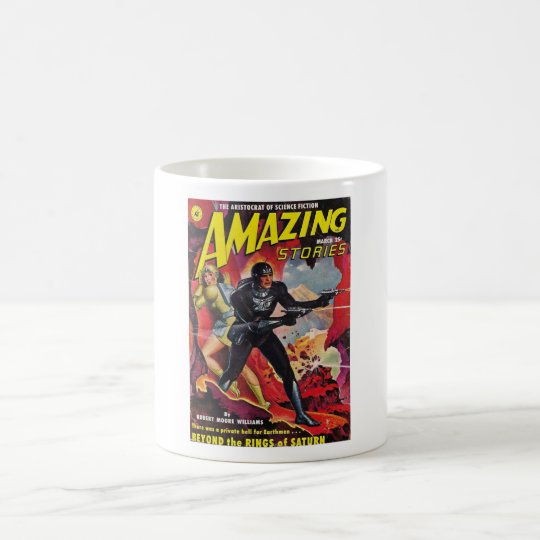 Spaceman with Two Rayguns Coffee Mug