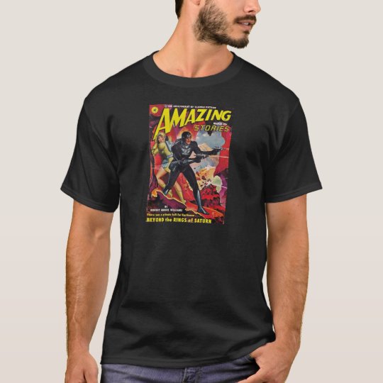 Spaceman with Two Rayguns T-Shirt