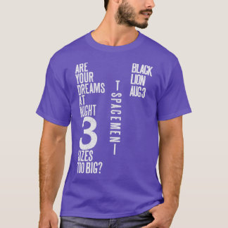 Spacemen 3 Vintage Gig Flyer Design T-Shirt