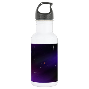 Spacescape With Planets and Stars 532 Ml Water Bottle