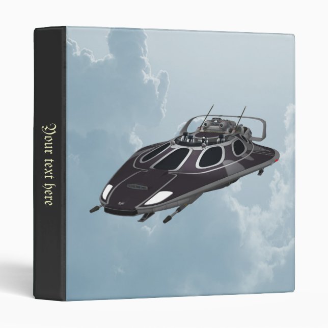 Spaceship Binder (Front/Spine)