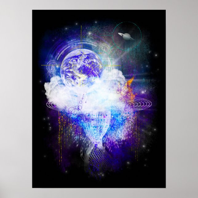 Spaceship Earth Poster (Front)