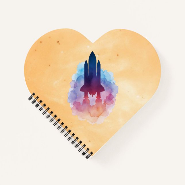 Spaceship Notebook (Front)