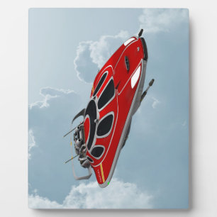 Spaceship Plaque