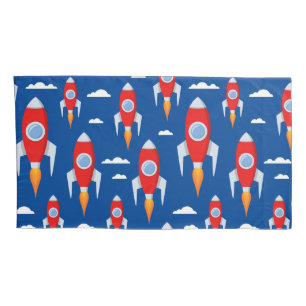 Spaceship Rocket Fun Pillowcase