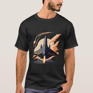 Spaceship Space Spacecraft Science T-Shirt