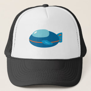 Spaceship Trucker Hat