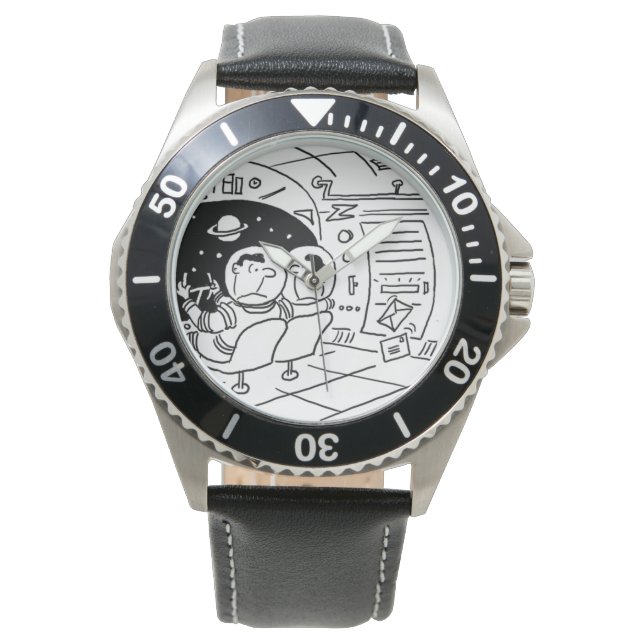 Spaceship Wristwatch (Front)