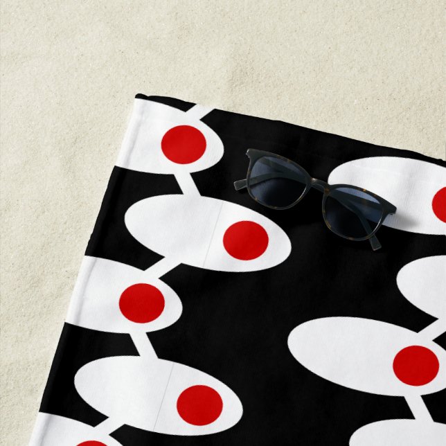 Spaceships  beach towel (In Situ)