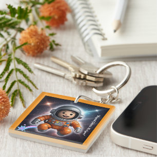 "Spacetime Travel" Keychain