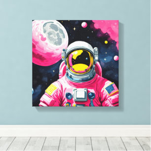 SPACEWALK-EVA 6 CANVAS PRINT