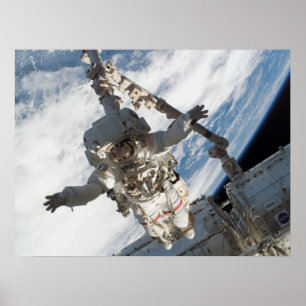 Spacewalk (STS-123) Poster