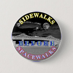 SpaceWalks 2 Inch Round Button