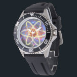 Spacey Atomic Wrist Watch<br><div class="desc">You’ve heard of atomic clocks and their perfect accuracy. Now own an Atomic Watch! This is a classy retro atomic design for the scientifically inclined or the enlightened intellectual. Own it to be spacey, stylish, trending and topical. Plus you’ll keep up to the minute for all your lectures, book signings...</div>