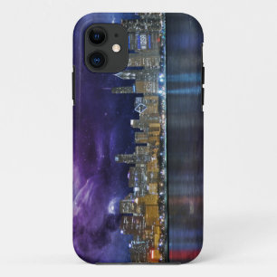 Spacey Chicago Skyline iPhone 11 Case