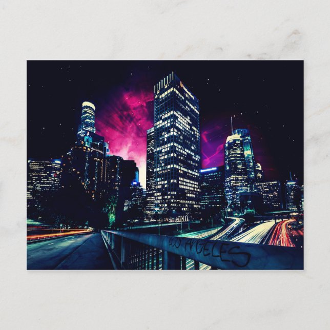 Spacey Los Angeles Postcard (Front)