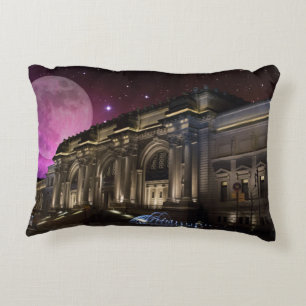 Spacey Metropolitan Museum Accent Pillow