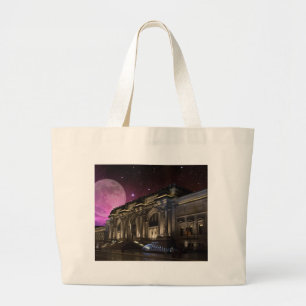 Spacey Metropolitan Museum Large Tote Bag