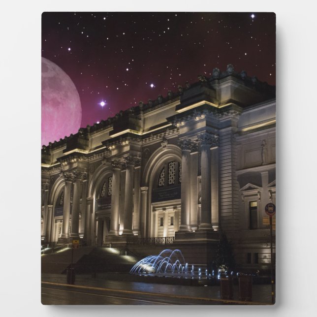 Spacey Metropolitan Museum Plaque (Front)