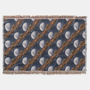 Spacey Pittsburgh Throw Blanket