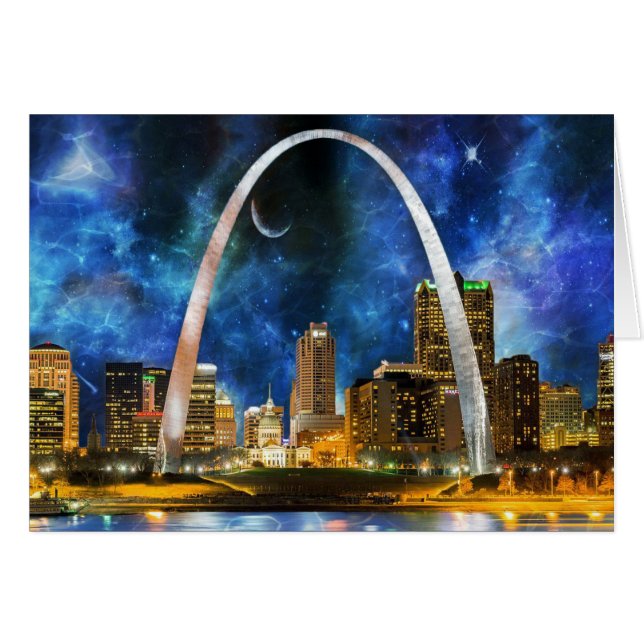 Spacey St. Louis Skyline (Front Horizontal)