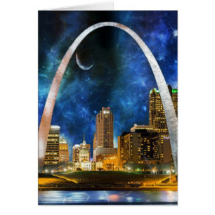 Spacey St. Louis Skyline