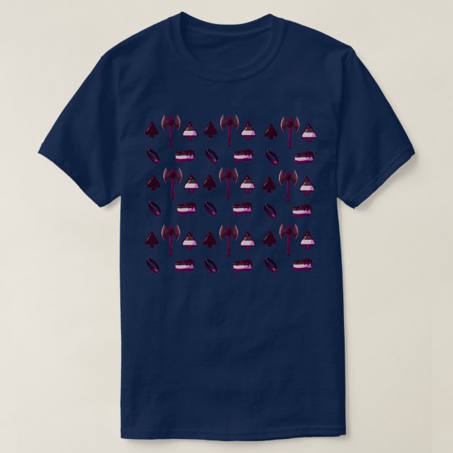 Spade and axe and cake Classic TShirt (Design Front)