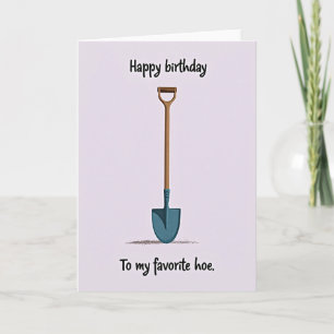 Spade Birthday Card