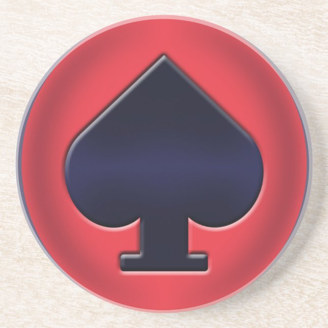 Spade Coaster (Front)