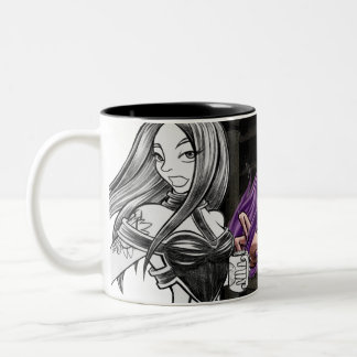 Spade Colour & Sketch Two-Tone Coffee Mug