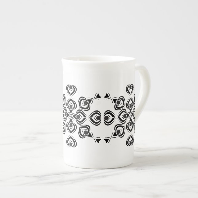 Spades Bone China Mug (Front Right)