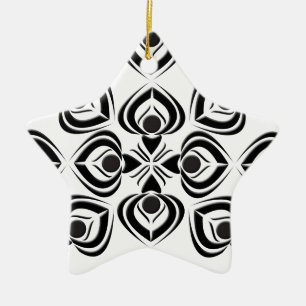 Spades Ceramic Ornament
