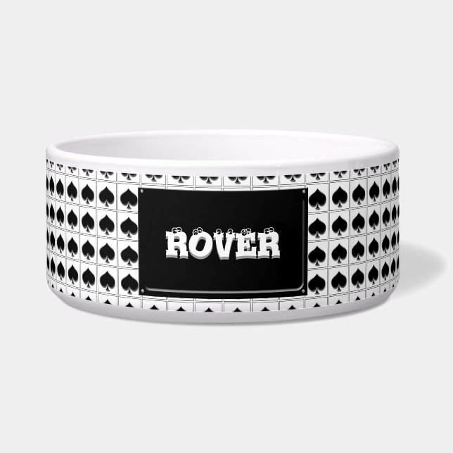 Spades playing card suit pattern (Front)