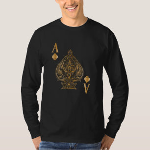 Spades Poker Ace Casino T-Shirt