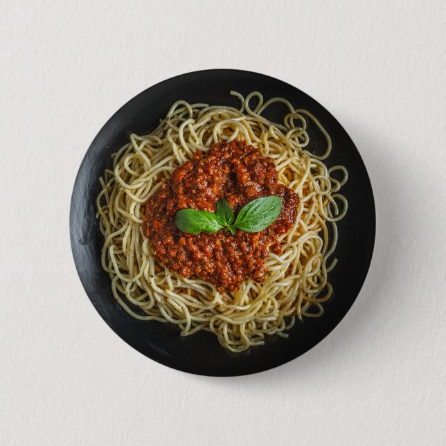 Spaghetti 2 Inch Round Button (Front)