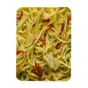 Spaghetti Aglio; Olio and Peperoncino Magnet