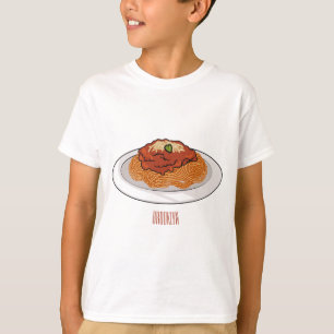 Spaghetti cartoon illustration T-Shirt
