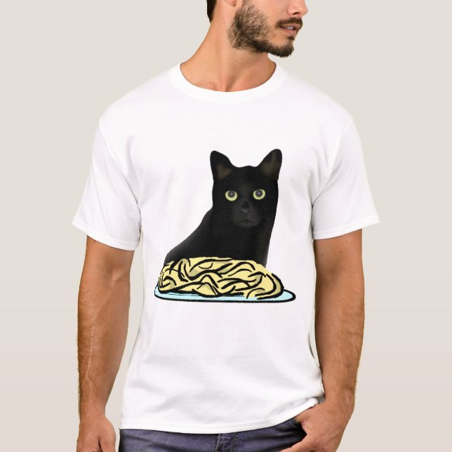 Spaghetti Cat T-Shirt (Front)