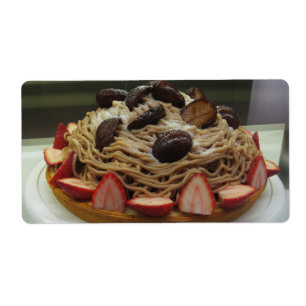 Spaghetti japonais et gâteau aux fraises