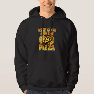 Spaghetti Keep Calm And Eat Pizza Hoodie