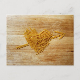 Spaghetti Love Postcard