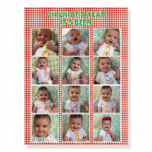 Spaghetti & Meatballs 1st Birthday Poster