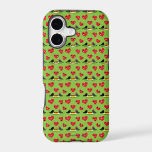 Spaghetti Meatballs Romantic Date Pattern