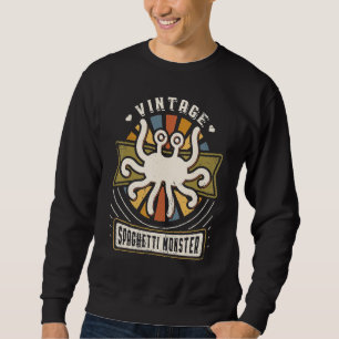 Spaghetti Monster Atheist Vintage Classic Retro Lo Sweatshirt