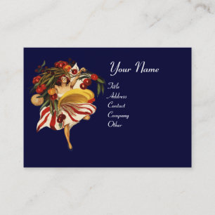 SPAGHETTI PARTY DANCE,ITALIAN KITCHEN AND TOMATOES BUSINESS CARD