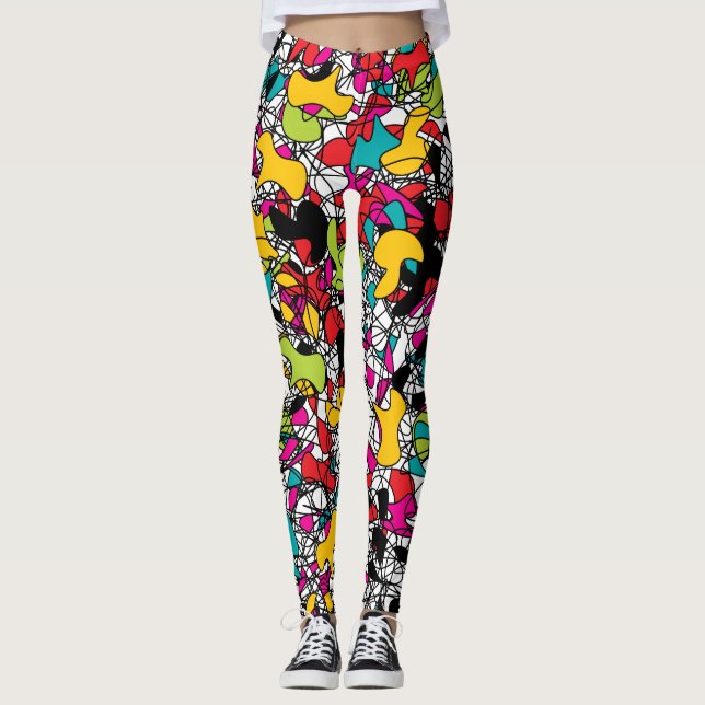 Spaghetti Tangle Leggings (Front)