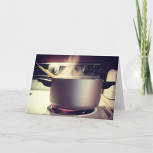 "Spaghetti Time" Birthday Card