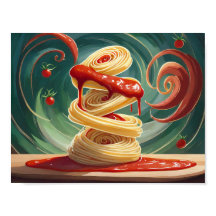 spaghetti with tomato sauce