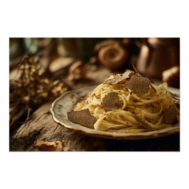 Spaghetti with Truffle Butter Poster (Front)