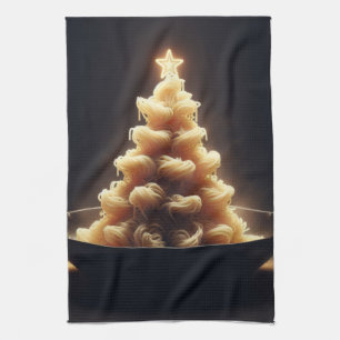 Spaghetti Wonderland Kitchen Towel